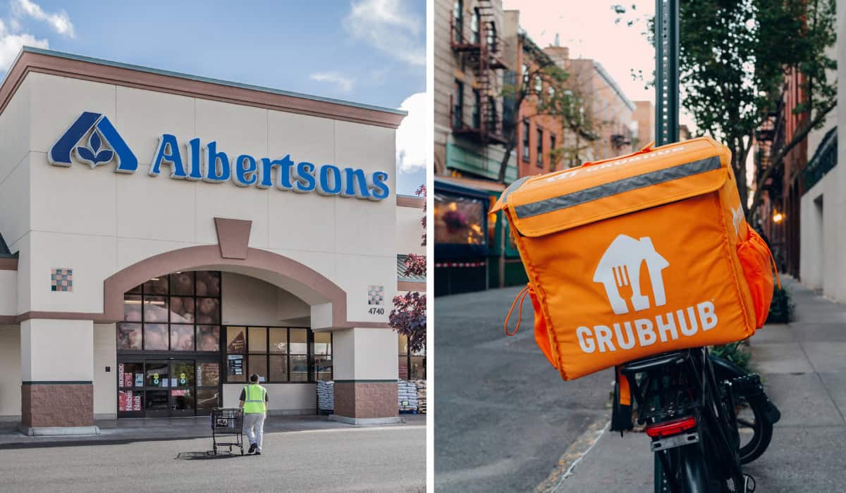 Albertsons and Grubhub