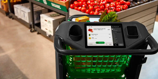 Did Amazon just put its Go technology in a shopping cart?