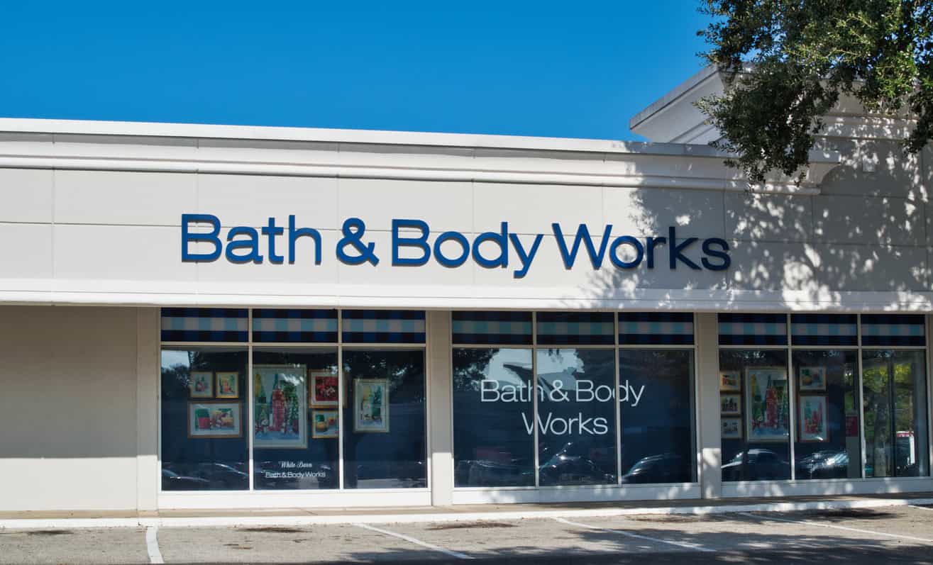 Bath and Body Works storefront