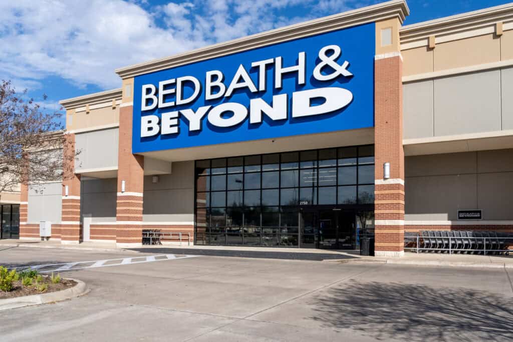 A Bed Bath and Beyond store in Pearland, Texas, USA.