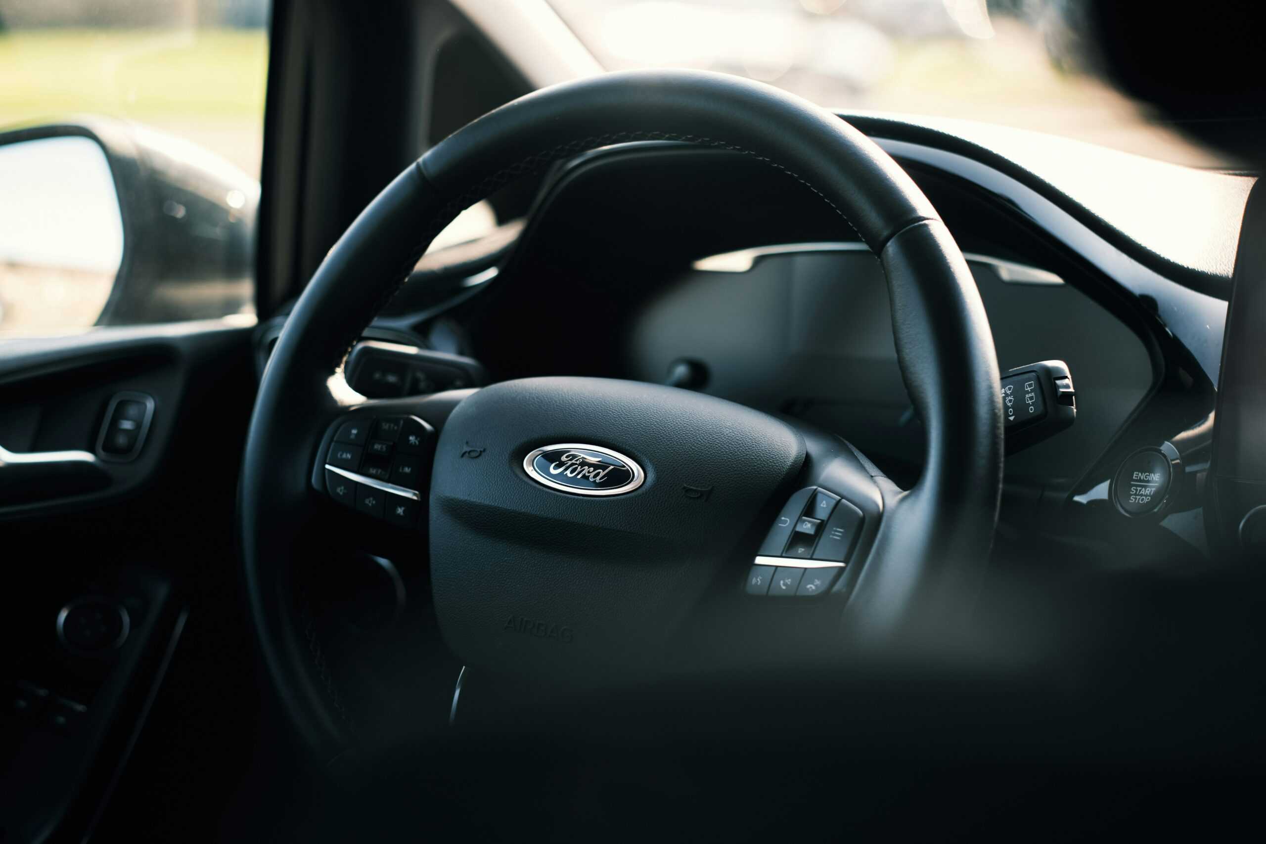 Ford steering wheel