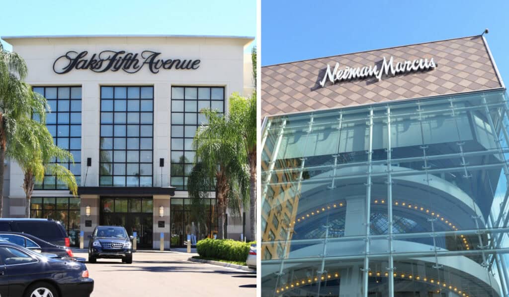 Saks and Neiman Marcus