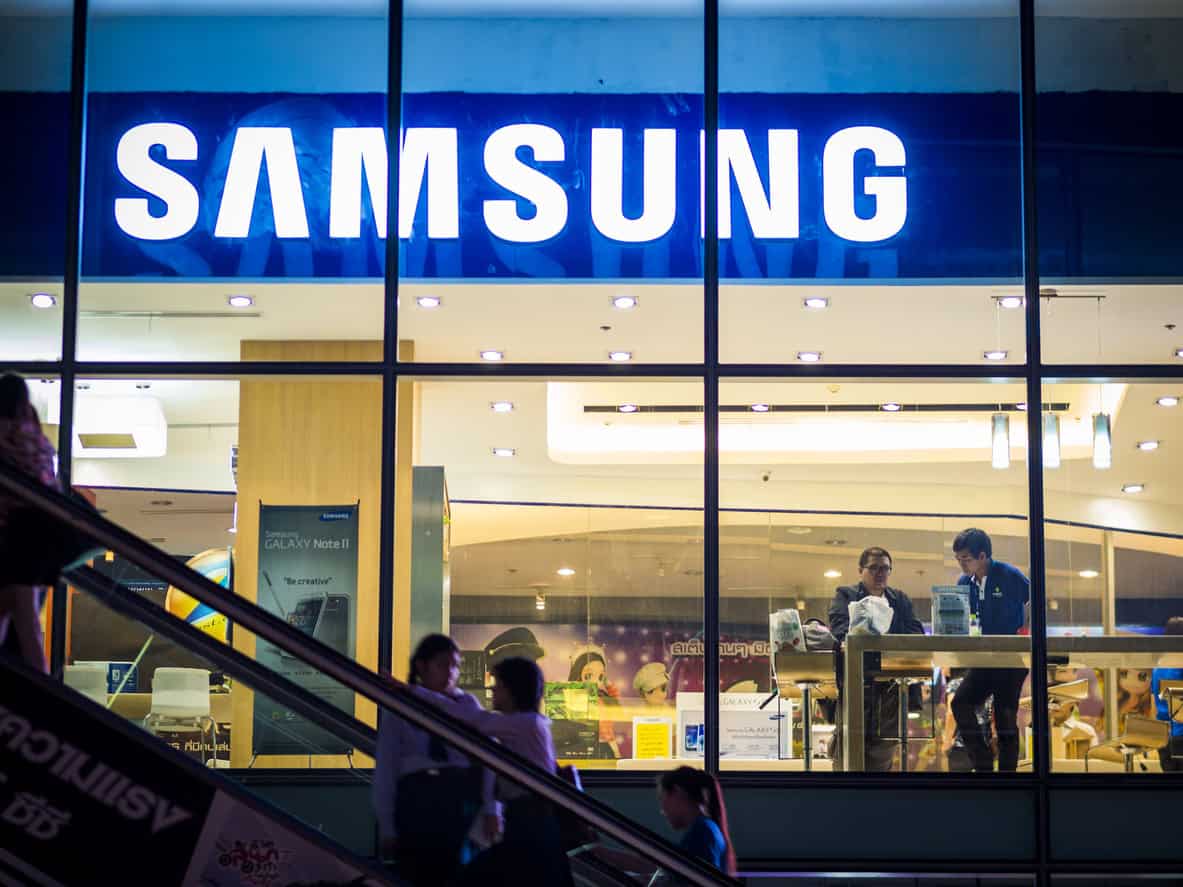 Samsung store, Bangkok