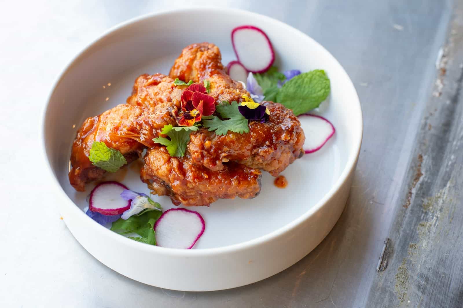 cooked food on white ceramic bowl