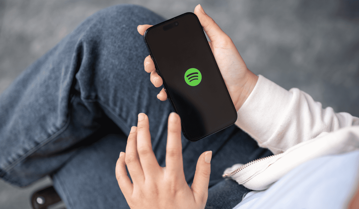 Spotify app on phone